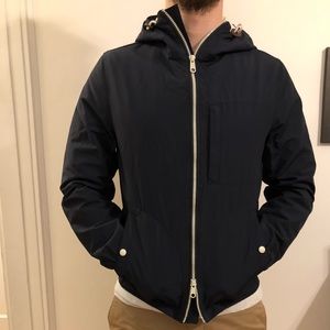 Like New J Crew Hooded Windbreaker